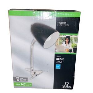 Globe Home Function Energy Star Black 15 inch Desk Lamp